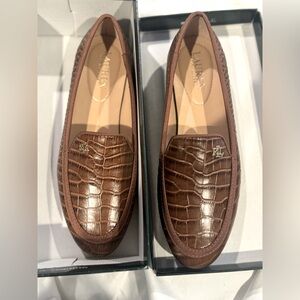 auren Ralph Lauren Womens Clair Convertible Loafer size 8